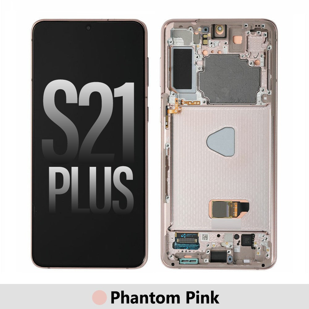 Yellow-Samsung Galaxy S21 Plus 5G G996B OLED Screen Replacement-Phantom Pink Yellow-Samsung Galaxy S21 Plus 5G G996B OLED Screen Replacement-Phantom Pink